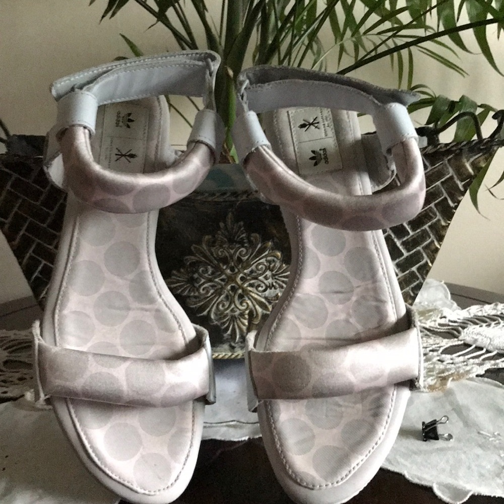 Adidas Foam Platform Sandals